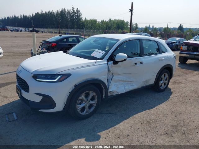 3CZRZ2H30PM744285 Honda Hr-v Awd Lx