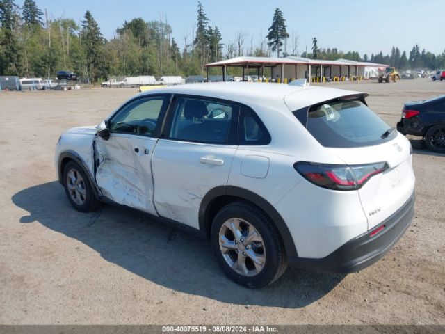 3CZRZ2H30PM744285 Honda Hr-v Awd Lx