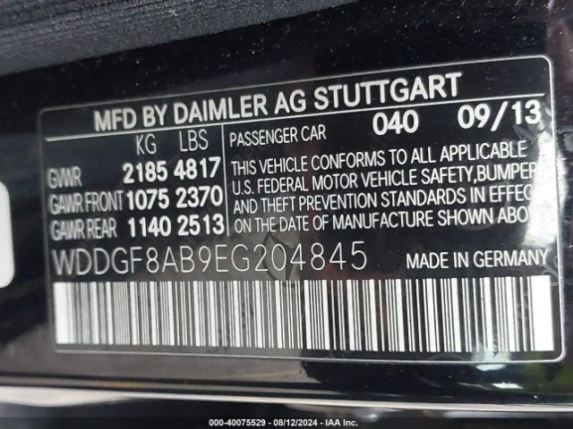 WDDGF8AB9EG204845 Mercedes-Benz C 300 Luxury 4matic/sport 4matic