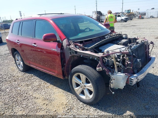 40075542 :رقم المزاد ، 5TDDK3EH0AS027449 vin ، 2010 Toyota Highlander Limited V6 مزاد بيع