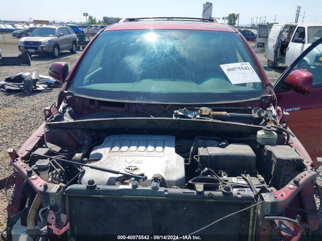 40075542 :رقم المزاد ، 5TDDK3EH0AS027449 vin ، 2010 Toyota Highlander Limited V6 مزاد بيع