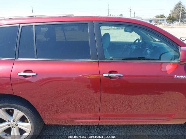 40075542 :رقم المزاد ، 5TDDK3EH0AS027449 vin ، 2010 Toyota Highlander Limited V6 مزاد بيع