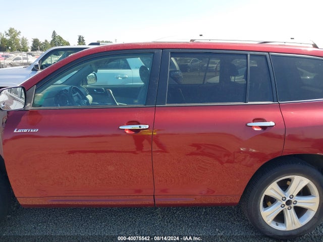 40075542 :رقم المزاد ، 5TDDK3EH0AS027449 vin ، 2010 Toyota Highlander Limited V6 مزاد بيع