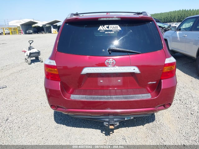 40075542 :رقم المزاد ، 5TDDK3EH0AS027449 vin ، 2010 Toyota Highlander Limited V6 مزاد بيع