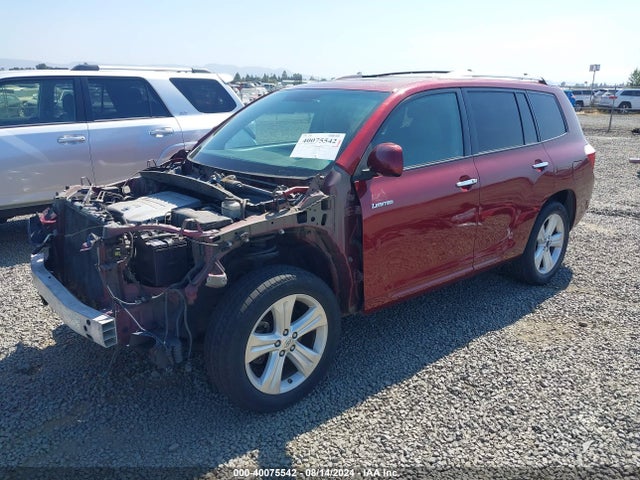 40075542 :رقم المزاد ، 5TDDK3EH0AS027449 vin ، 2010 Toyota Highlander Limited V6 مزاد بيع