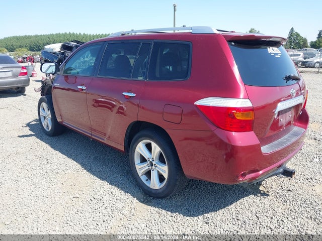 40075542 :رقم المزاد ، 5TDDK3EH0AS027449 vin ، 2010 Toyota Highlander Limited V6 مزاد بيع