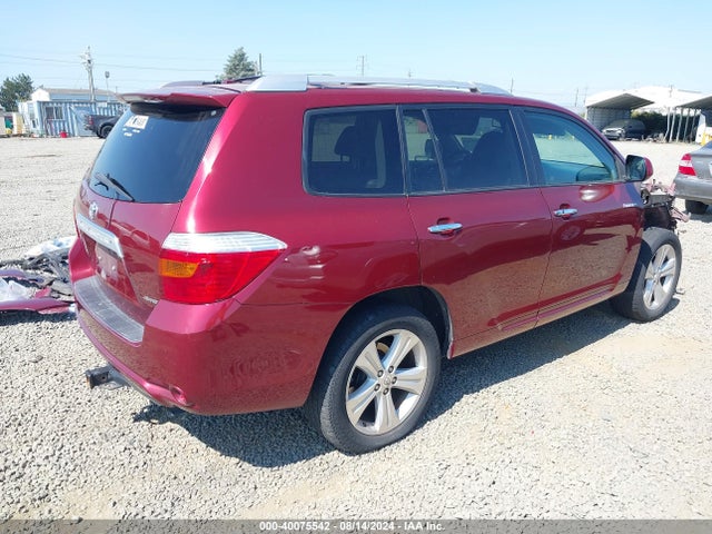 40075542 :رقم المزاد ، 5TDDK3EH0AS027449 vin ، 2010 Toyota Highlander Limited V6 مزاد بيع