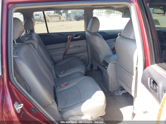 40075542 :رقم المزاد ، 5TDDK3EH0AS027449 vin ، 2010 Toyota Highlander Limited V6 مزاد بيع