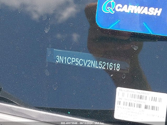 Nissan Kicks Sv Xtronic Cvt 2022 3N1CP5CV2NL521618 Image 17