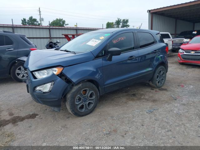 MAJ3S2FE4MC445809 Ford ECOSPORT S