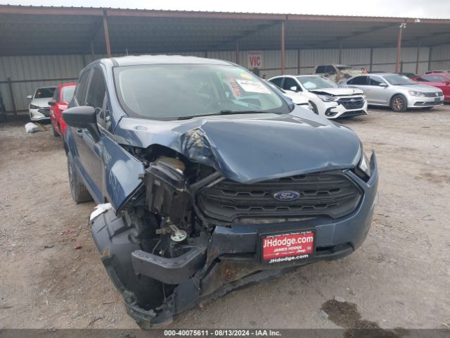 MAJ3S2FE4MC445809 Ford ECOSPORT S