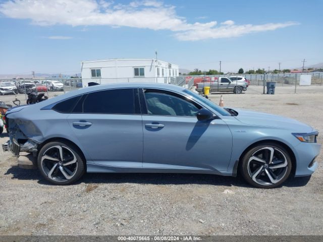 1HGCV3F28NA029063 Honda Accord Hybrid Sport