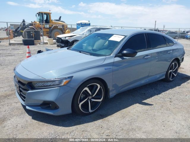 1HGCV3F28NA029063 Honda Accord Hybrid Sport