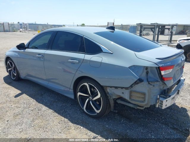 1HGCV3F28NA029063 Honda Accord Hybrid Sport