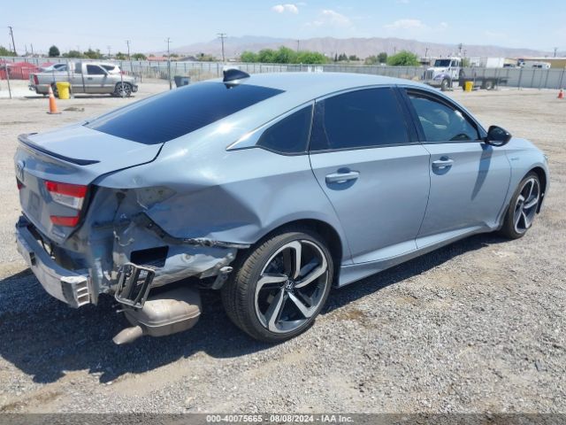 1HGCV3F28NA029063 Honda Accord Hybrid Sport