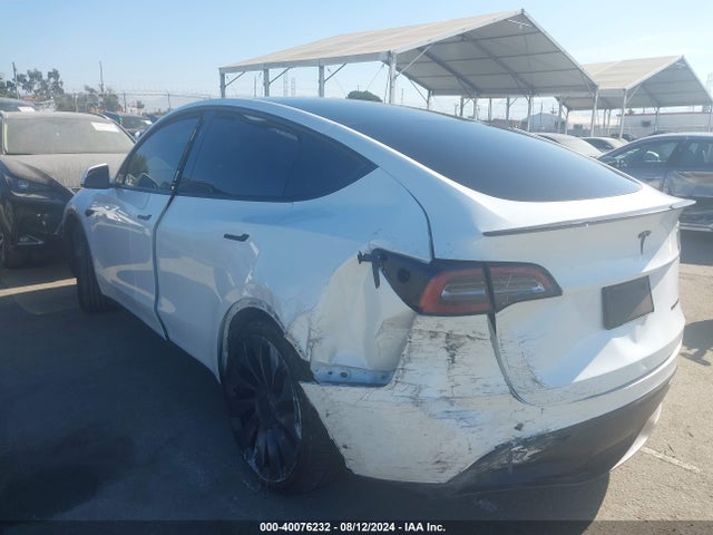 7SAYGDEF5PF853298 Tesla Model Y Awd/performance Dual Motor All-wheel Drive