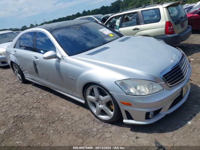 2009 MERCEDES-BENZ S 63 AMG WDDNG77X39A267594
