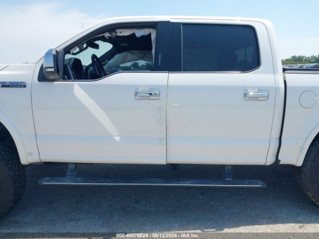 1FTEW1EG8JFC62914 Ford F-150 Platinum