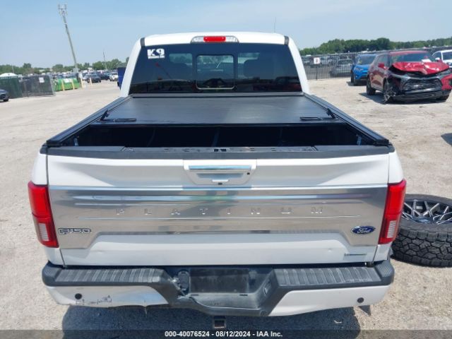 1FTEW1EG8JFC62914 Ford F-150 Platinum