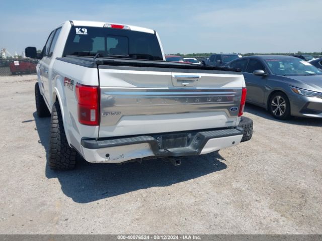 1FTEW1EG8JFC62914 Ford F-150 Platinum