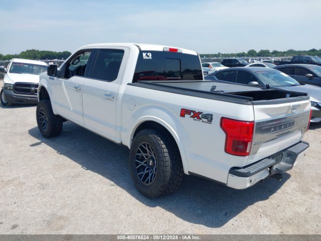 1FTEW1EG8JFC62914 Ford F-150 Platinum