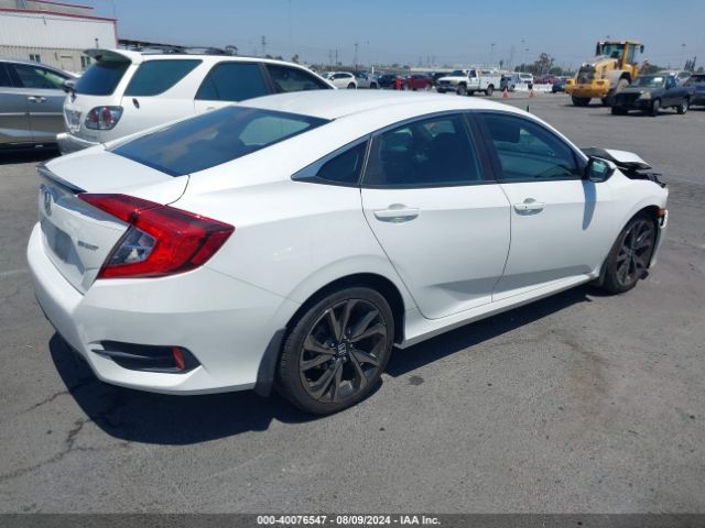 2HGFC2F89KH591861 Honda Civic Sport