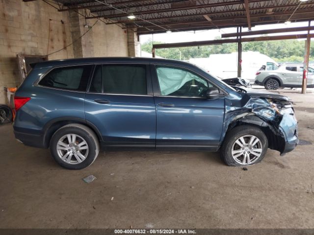 5FNYF6H14JB059492 Honda PILOT LX