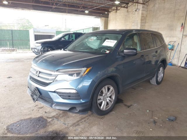 5FNYF6H14JB059492 Honda PILOT LX