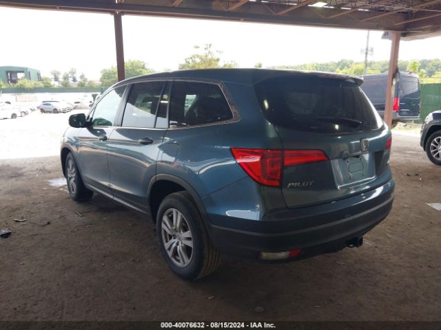 5FNYF6H14JB059492 Honda PILOT LX