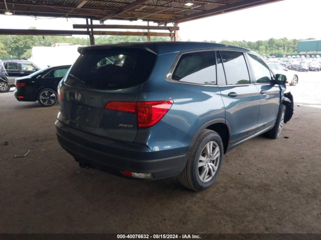 5FNYF6H14JB059492 Honda PILOT LX