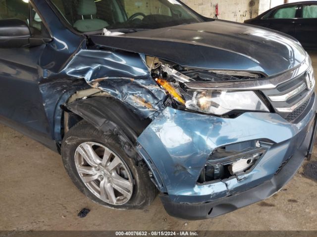 5FNYF6H14JB059492 Honda PILOT LX