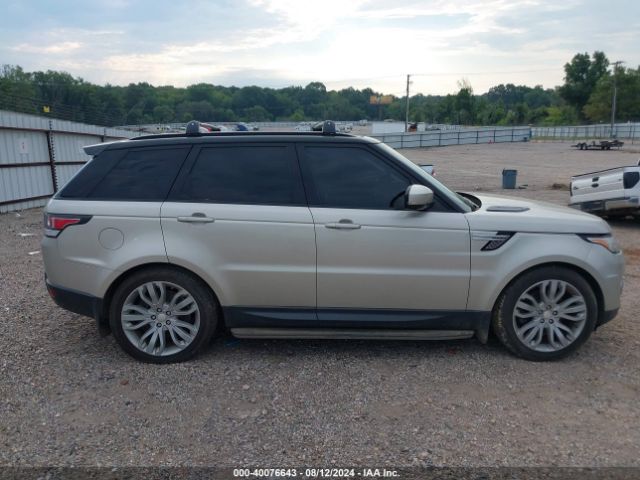 SALWR2WF0EA330349 Land Rover Range Rover Sport 3.0l V6 Supercharged Hse