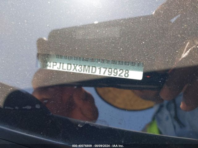 1C4PJLDX3MD179928 Jeep Cherokee Limited Fwd