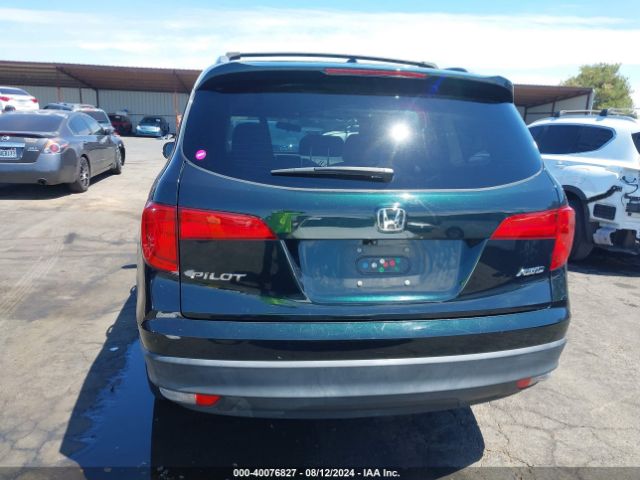 5FNYF6H30GB015371 Honda Pilot Ex