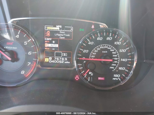 JF1VA2E63L9827816 Subaru WRX