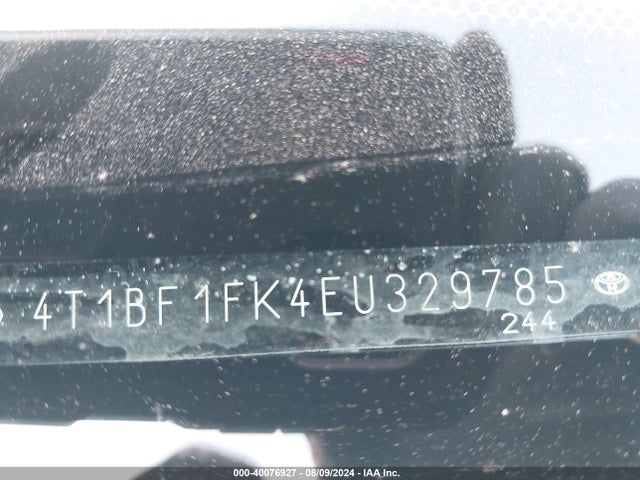 Toyota CAMRY SE 2014 4T1BF1FK4EU329785 Image 9