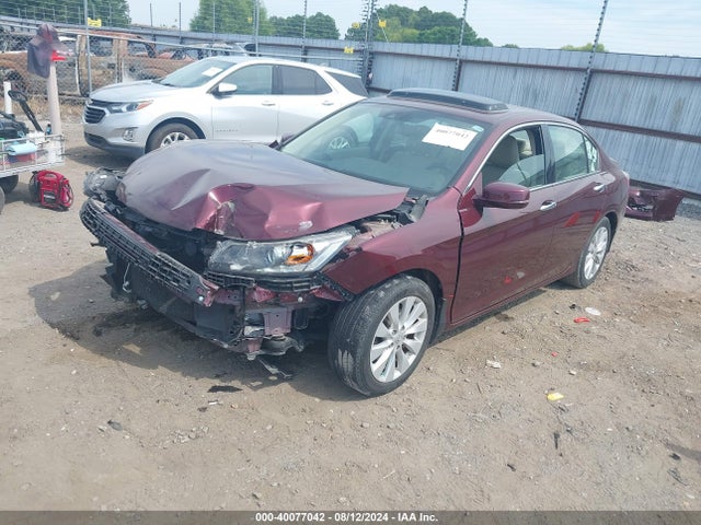 Honda Accord Ex-l V-6 2015 1HGCR3F86FA013129 Image 2