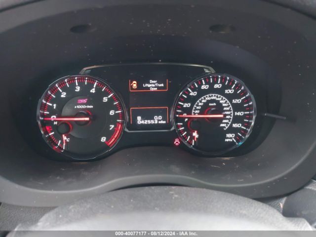 JF1VA2W62J9807763 Subaru Wrx Sti Limited