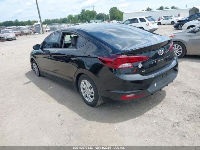 5NPD74LFXLH603887 Hyundai ELANTRA SE