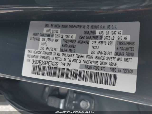 3MVDMBCM9PM574229 Mazda Cx-30 2.5 S Carbon Edition