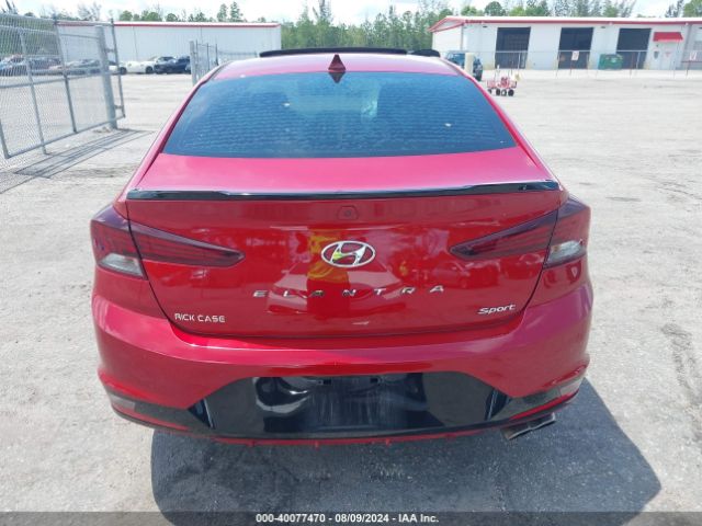 KMHD04LB9KU831414 Hyundai Elantra Sport