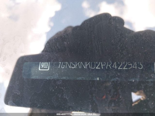 1GNSKNKD2PR422543 Chevrolet Tahoe 4wd Lt