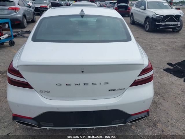 KMTG54TE4NU102806 Genesis G70 3.3t Awd
