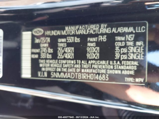 5NMMADTB1RH014683 Genesis Gv70 2.5t Awd