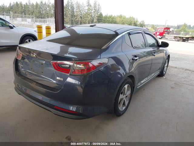 KIA OPTIMA HYBRID 2015 KNAGM4AD6F5082966 Image 4