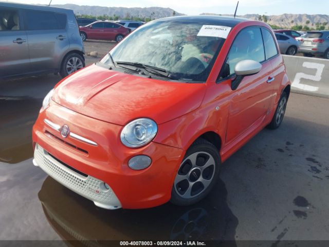 2013 FIAT 500E 3C3CFFGE1DT744462 Photo 1