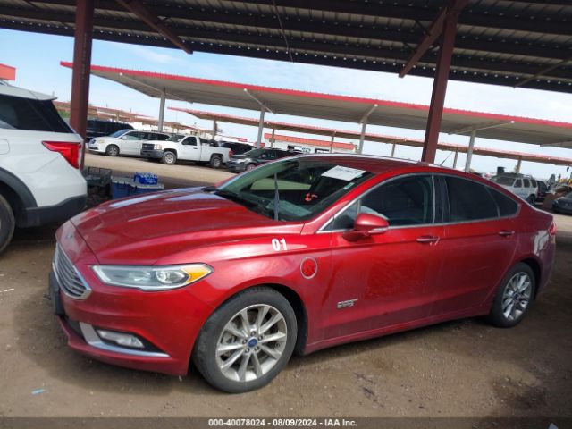 3FA6P0PU6HR284590 Ford Fusion Energi Se Luxury