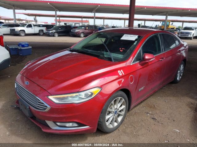 3FA6P0PU6HR284590 Ford Fusion Energi Se Luxury