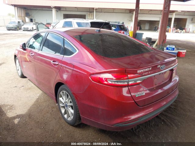 3FA6P0PU6HR284590 Ford Fusion Energi Se Luxury