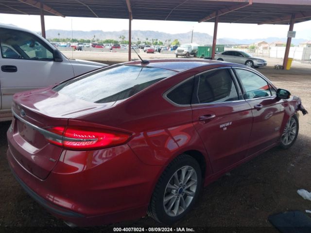 3FA6P0PU6HR284590 Ford Fusion Energi Se Luxury